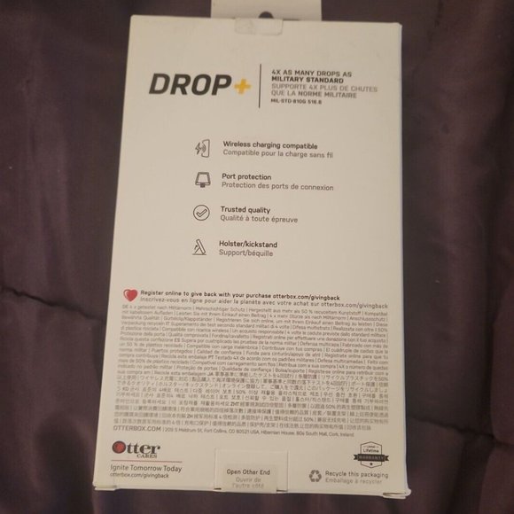 OtterBox DEFENDER SERIES Samsung Galaxy S21+ 5G Case Varsity Blues - Picture 2 of 2